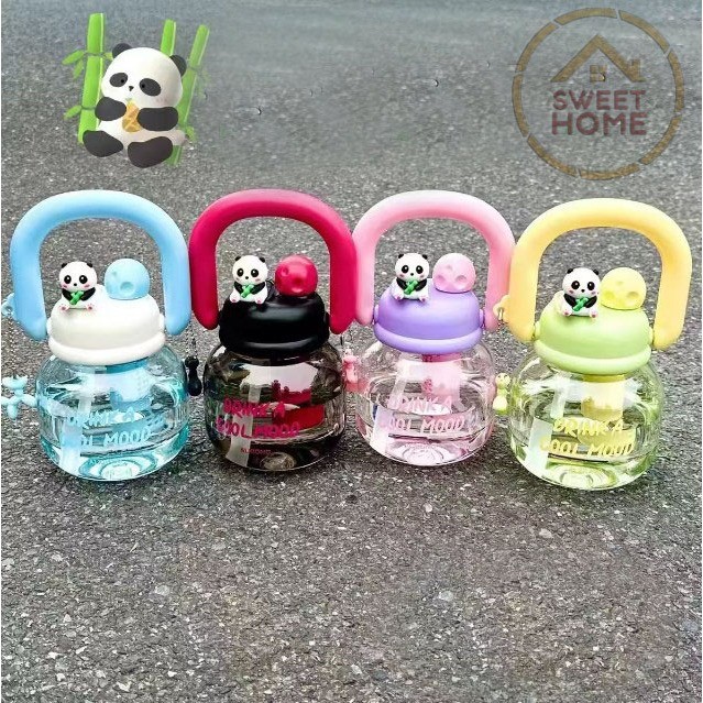 RK 800มล ขวดน้ําดื่มทรงกลม ไทรทัน 2 ด้านโปร่งใส