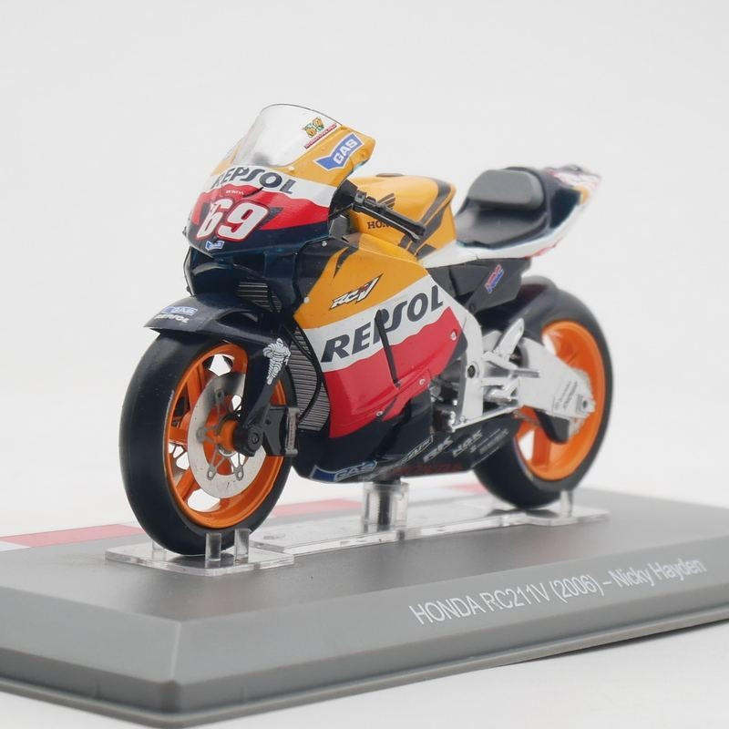 Ixo 1: 18 Moto GP 2006 HONDA RC211V Nicky Hayden HONDA Motorcycle Model Out of Print Model