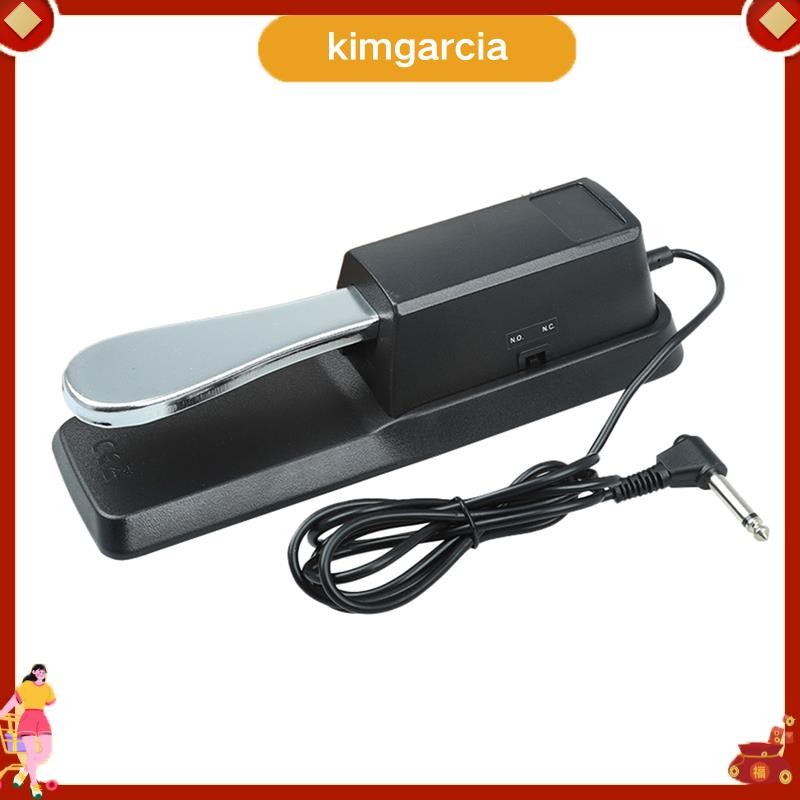 kimgarcia Universal Sustain Pedal เปียโนดิจิตอล Footswitch Universal Sustain Pedal