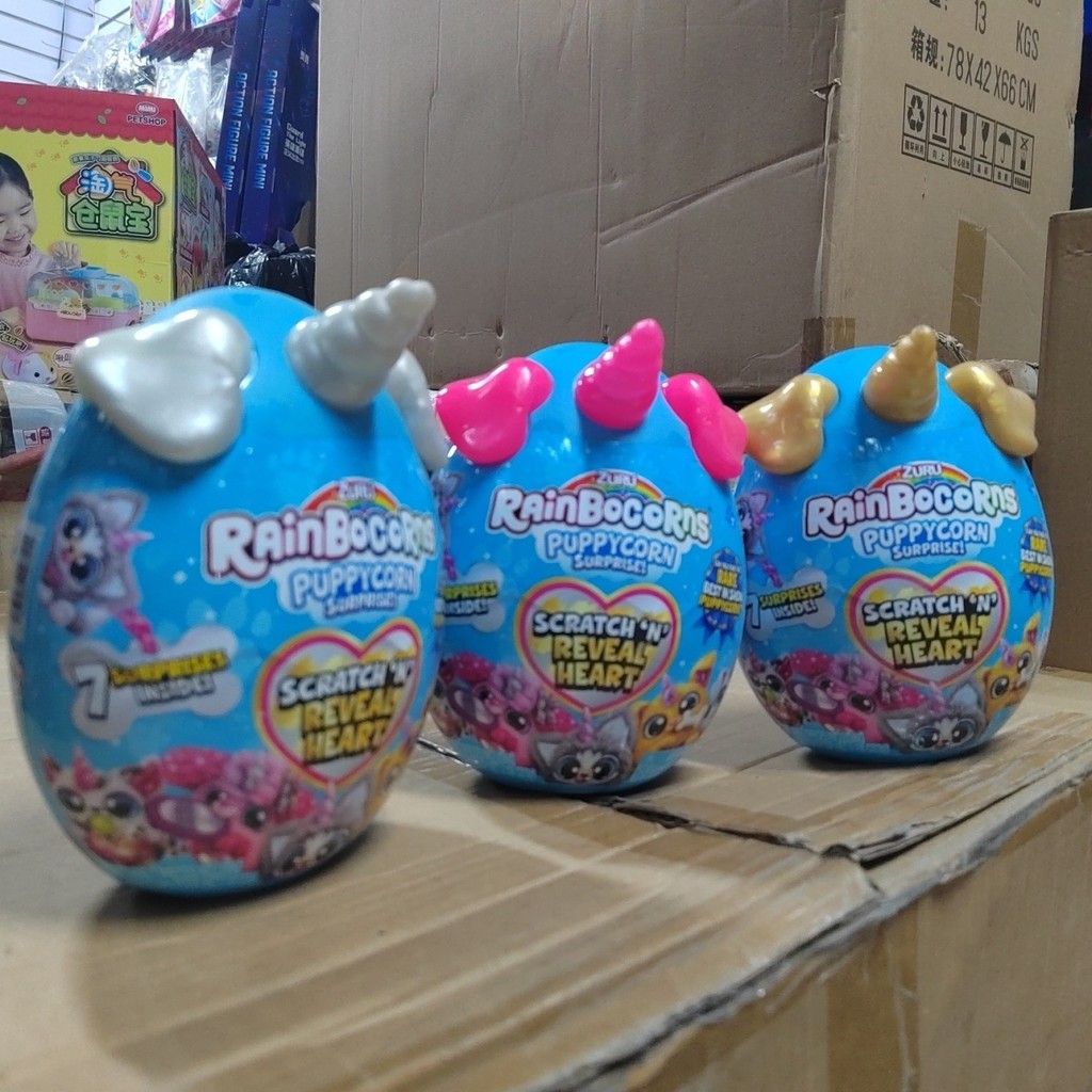 【พร้อมส่ง】zuru toys xshot unicorn magic kinder surprise egg final fantasy tactic keeno blind box pen