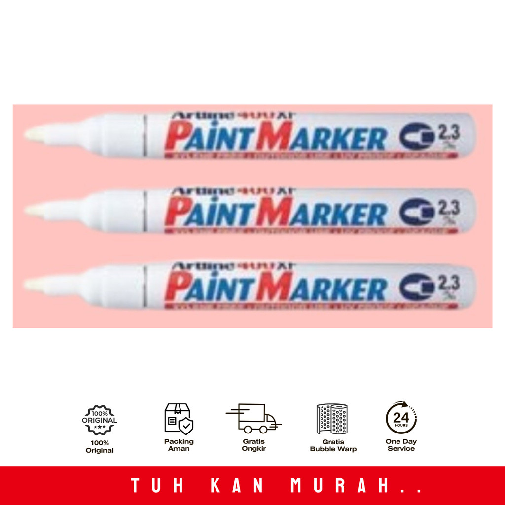 ARTLINE EK-400 RED PAINT MARKER ต่อชิ้น