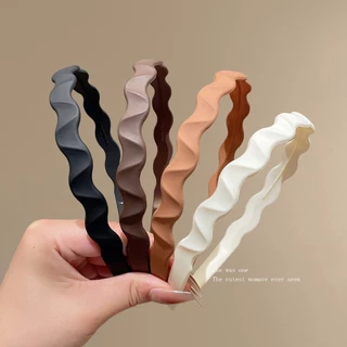 ที่คาดผมคลื่นพร้อมฟันสำหรับฤดูร้อน ดีไซน์ใหม่ กันลื่น