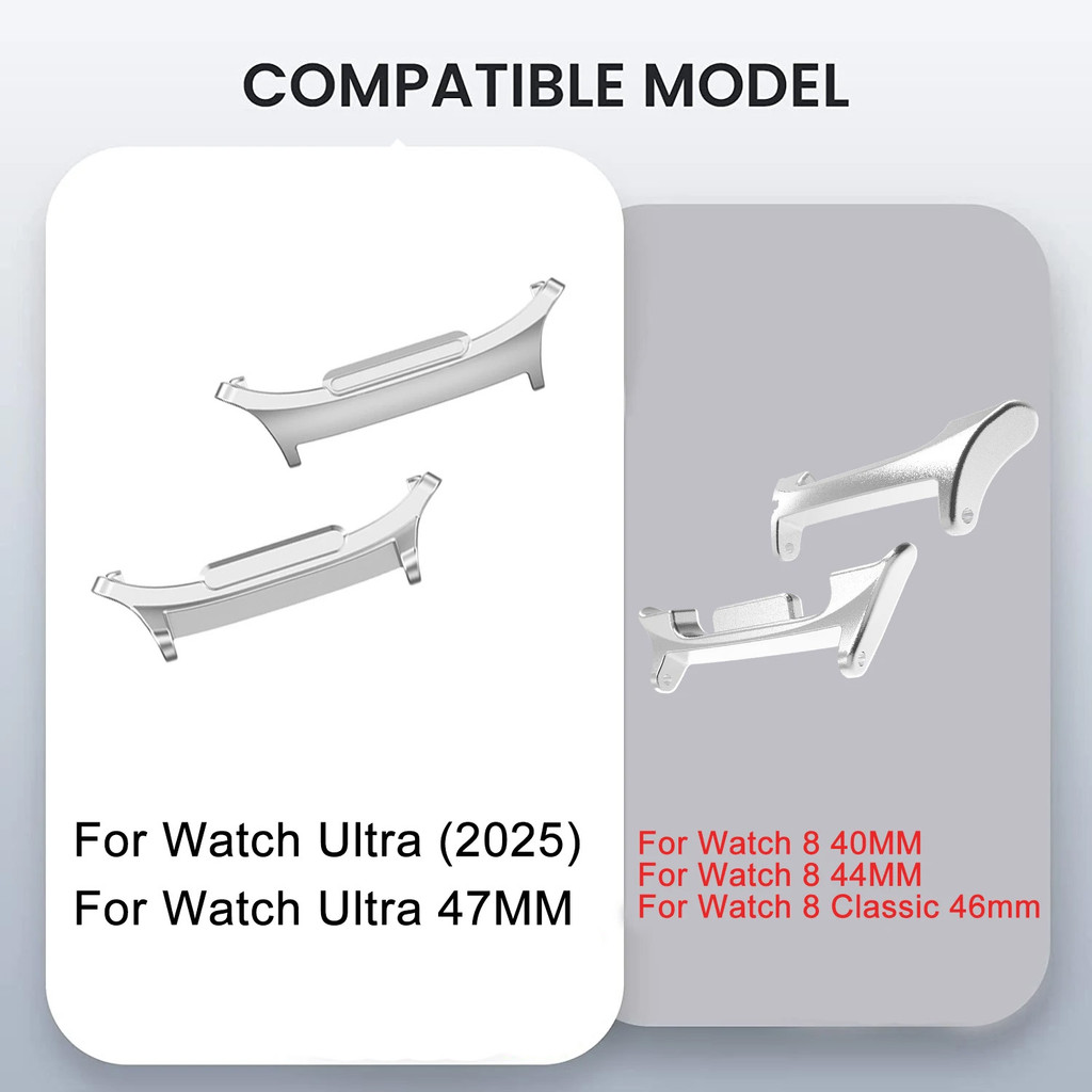 สายซิลิโคนสําหรับ Samsung Galaxy Watch 8 40 มม.44 มม./นาฬิกา 8Classic Smartwatch ผู้ชายผู้หญิงเปลี่ยนสําหรับ Galaxy Ultra/Ultra 2025 - รูปที่ 5