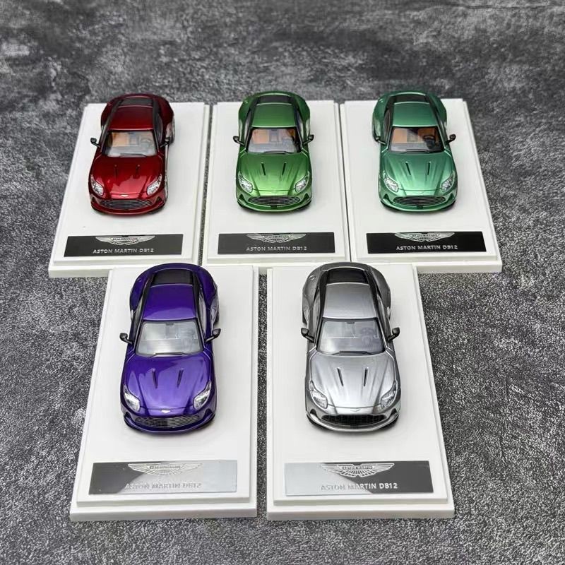 ไฟเล็ก 1: 64 Aston Martin DB12 Aston Martin DB12 โมเดลรถอัลลอย