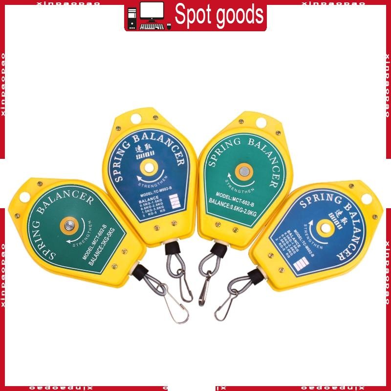 XI Spring Balancer 4 ประเภทโหลดแบริ่งRetractable Spring Balancer เครื่องมือติดตั้ง