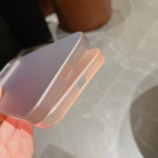 เคสโทรศัพท์ Frosted บางเฉียบสําหรับ iPhone 17 Air 17 Pro Max สีทึบเรียบง่าย PP ป้องกันลายนิ้วมือป้องกันปกหลัง Funda