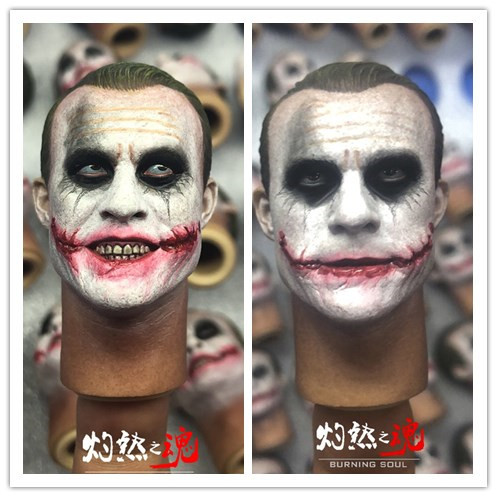 [ข้อเสนอพิเศษ] พร้อมสต็อก Hot Spirit 1/6 Batman Joker Robber Joker Head Sculpture Heath Ledger Joker