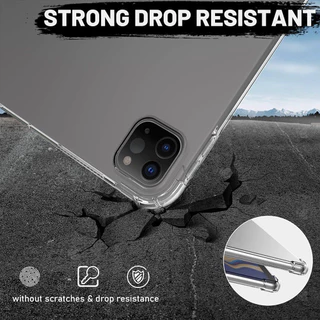 กันกระแทก ใส Tpu เคส For iPad Pro 11 12.9 13 2024 2025 Air 4 5 11 2 1 13 Mini 6 5 4 3 2 1 Pro 9.7 iPad 10.5 10.2 3 2022