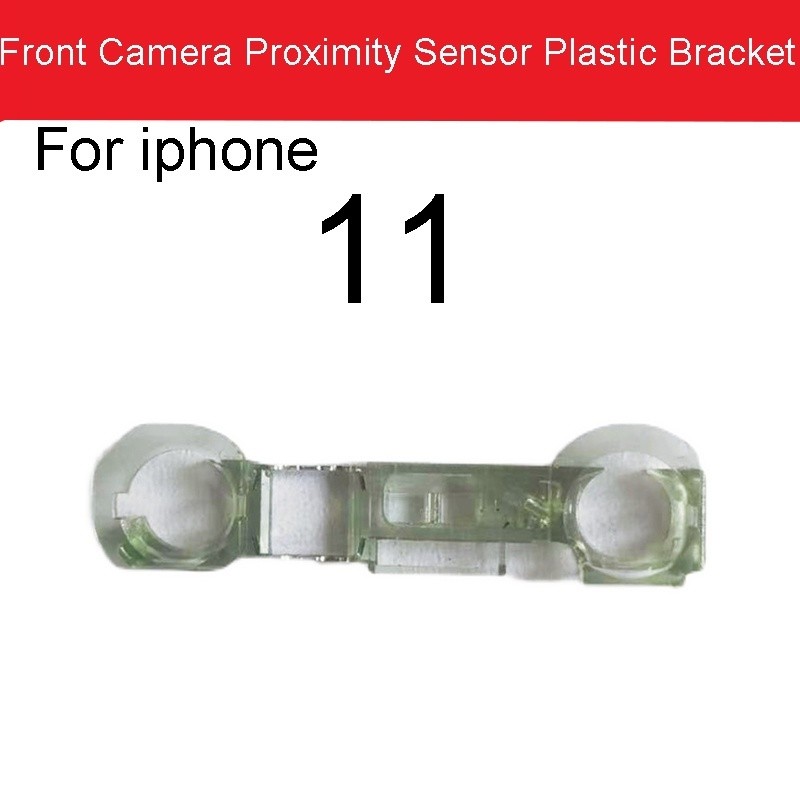 10 ชุด/Batch กล้องด้านหน้า Proximity Sensor ปุ่มพลาสติกแหวนฝาครอบเหมาะสําหรับ iPhone 11 Pro Max X XR XS 6 6S 7 8 Plus 5 5S 5C 4s - รูปที่ 2