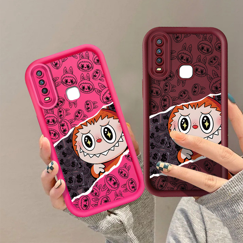 Star Eye Labubu สําหรับ OPPO A7 A12S F11 A9X A94 A79 A80 A57 A77 A5SReno 4F 5F 7Z 8Z A53 A33 A3 PRO 