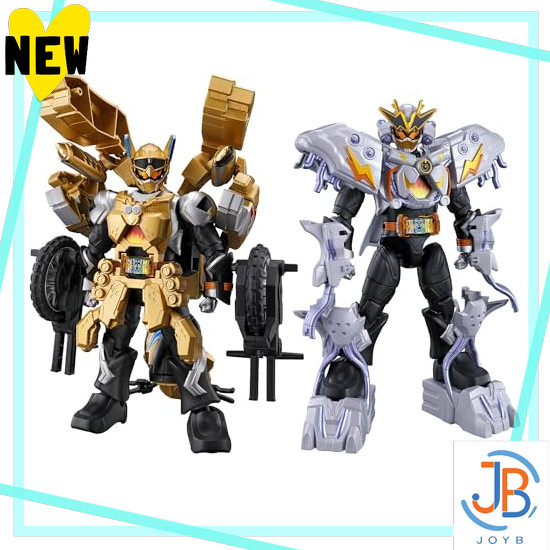Direct From Japan BANDAI Kamen Rider Gatchard 2 Goldo Mecha Nicker & Lightning Jungle