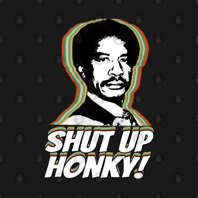 เสื้อยืด Vintage shut up honky T-Shirt คอกลม thumbnail 9