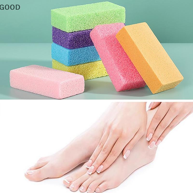 ดี Exfoliate ฟุต Pedicure Handle หินภูเขาไฟ Scraper เท้าแฟ้ม Dead Hard หยาบแห้งผิว Scrub แคลลัส Remover คู่มือส้นเท้าแตก lm1