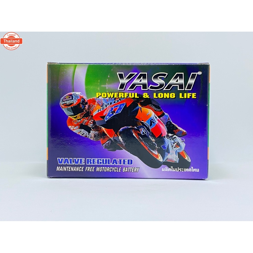 แตเตอรี่มอเตอร์ไซด์ BIGBIKE YASAI GTZ12S 12V 9Ah แตbigbike แต9แอมป์ แตมอไซ