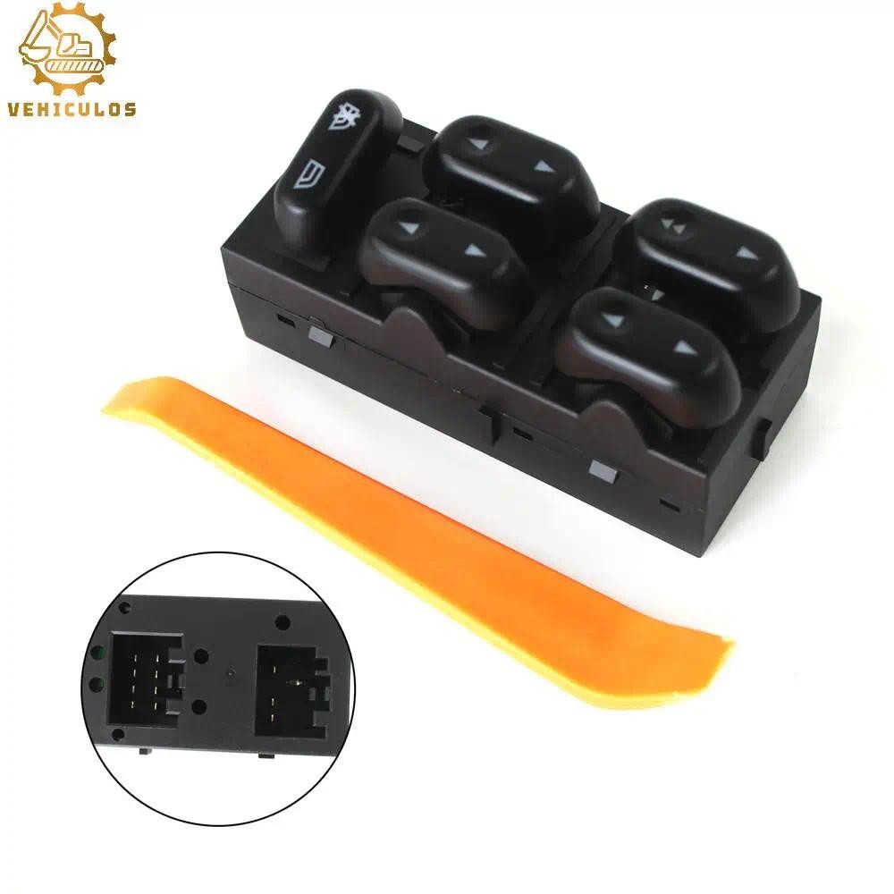 ใหม่ 5 ปุ่ม Power Window Master Switch OE สไตล์ 5L1Z-14529-AA สําหรับ Ford F150 ด้านหน้า LH driver ด