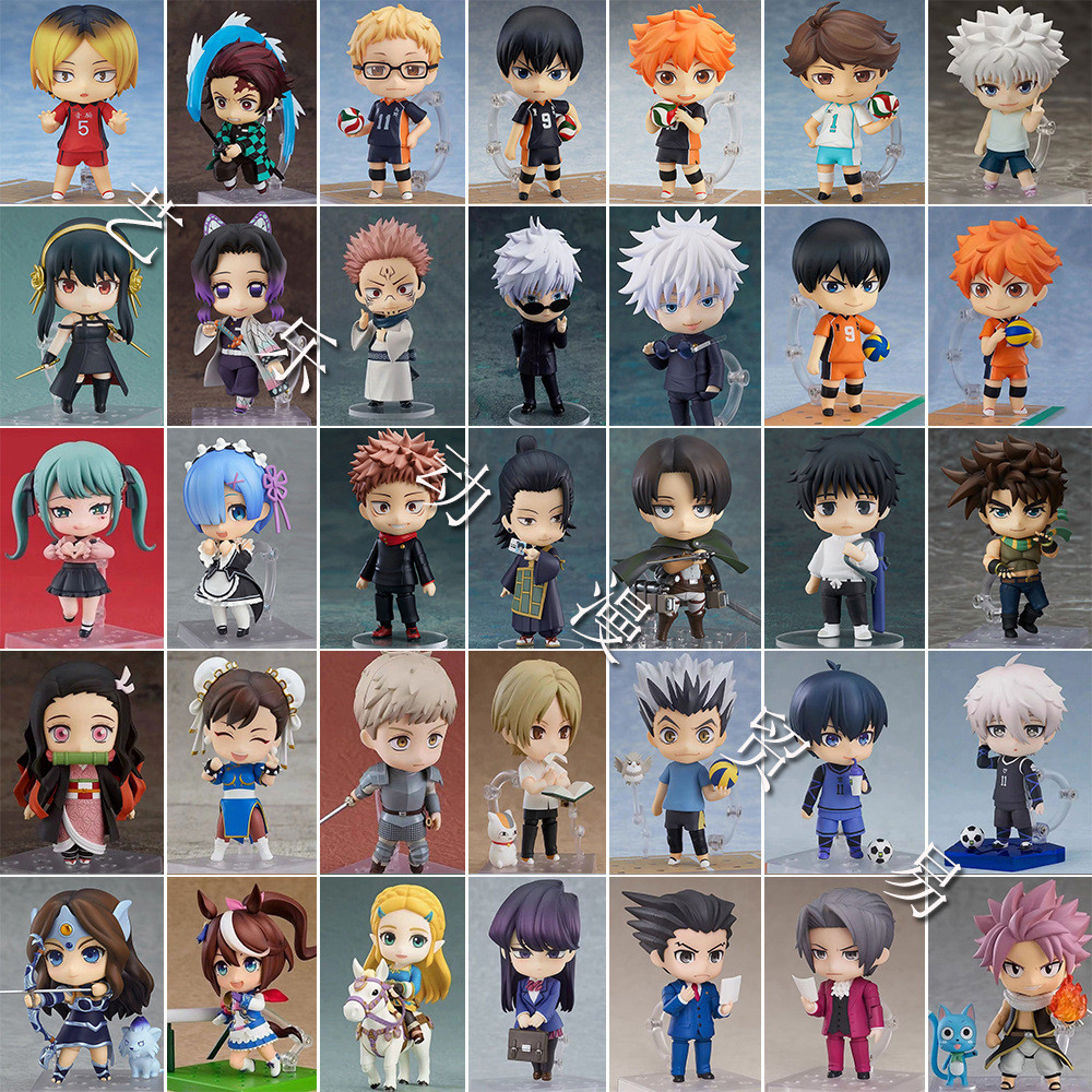 รุ่น Q Nendoroid Spell Fighting Movable Face Change Volleyball Boy Demon Slayer รูปเครื่องประดับ