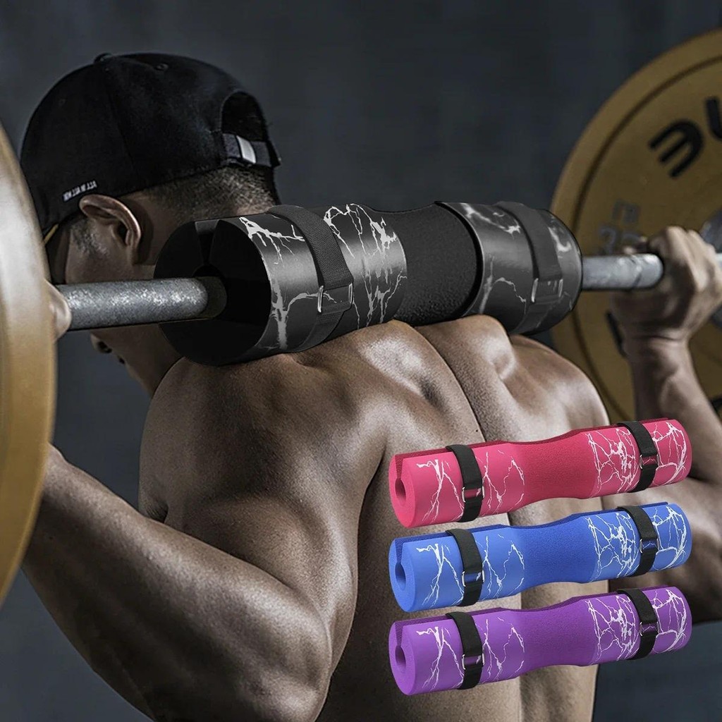 พัฟสำหรับยกน้ำหนัก Hip Thrust ฟองน้ำโฟมความหนาแน่นสูง ใช้งานได้ทั้งในการ squat และ hip thrust