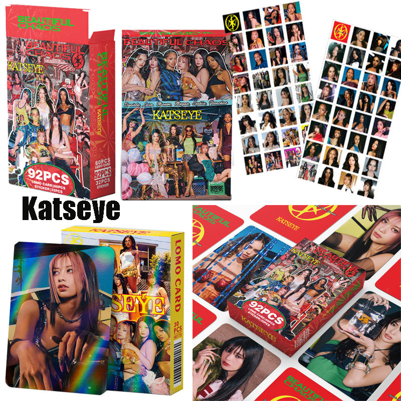 การ์ด Katseye Photocard Sophia Lara Yoonchae Megan Daniela Manon อัลบั้มการ์ดคอลเลกชันของขวัญ