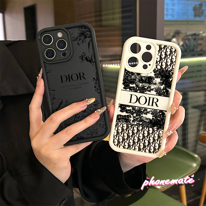 จัดส่งจากประเทศไทย ภาพร่างดอกไม้ขนาดเล็กของ DIOR เต็มจอ for Realme C11 2021 C20 C21Y C25Y C25 C12 C25sเ