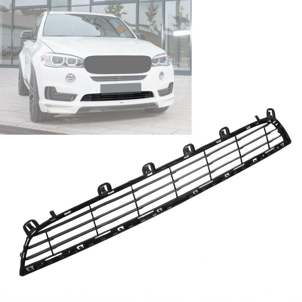 Bacerony-ph POCREATION กันชนหน้า Grille สําหรับ X5 sDrive35i 4 ประตู 2014-2017 เหมาะกับ 35d 35i 40e 