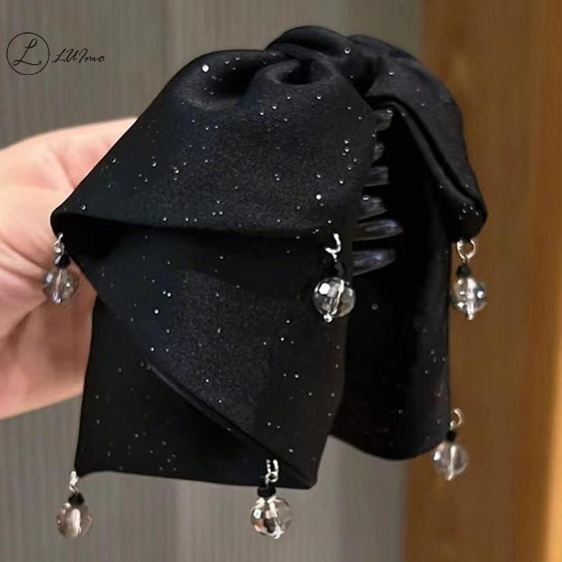 LUImo Multi-Layer Bow Bead หัวจัดแต่งทรงผมสำหรับผู้หญิง สไตล์หรูหรา และเป็นอุปกรณ์เสริมผมใหม่
