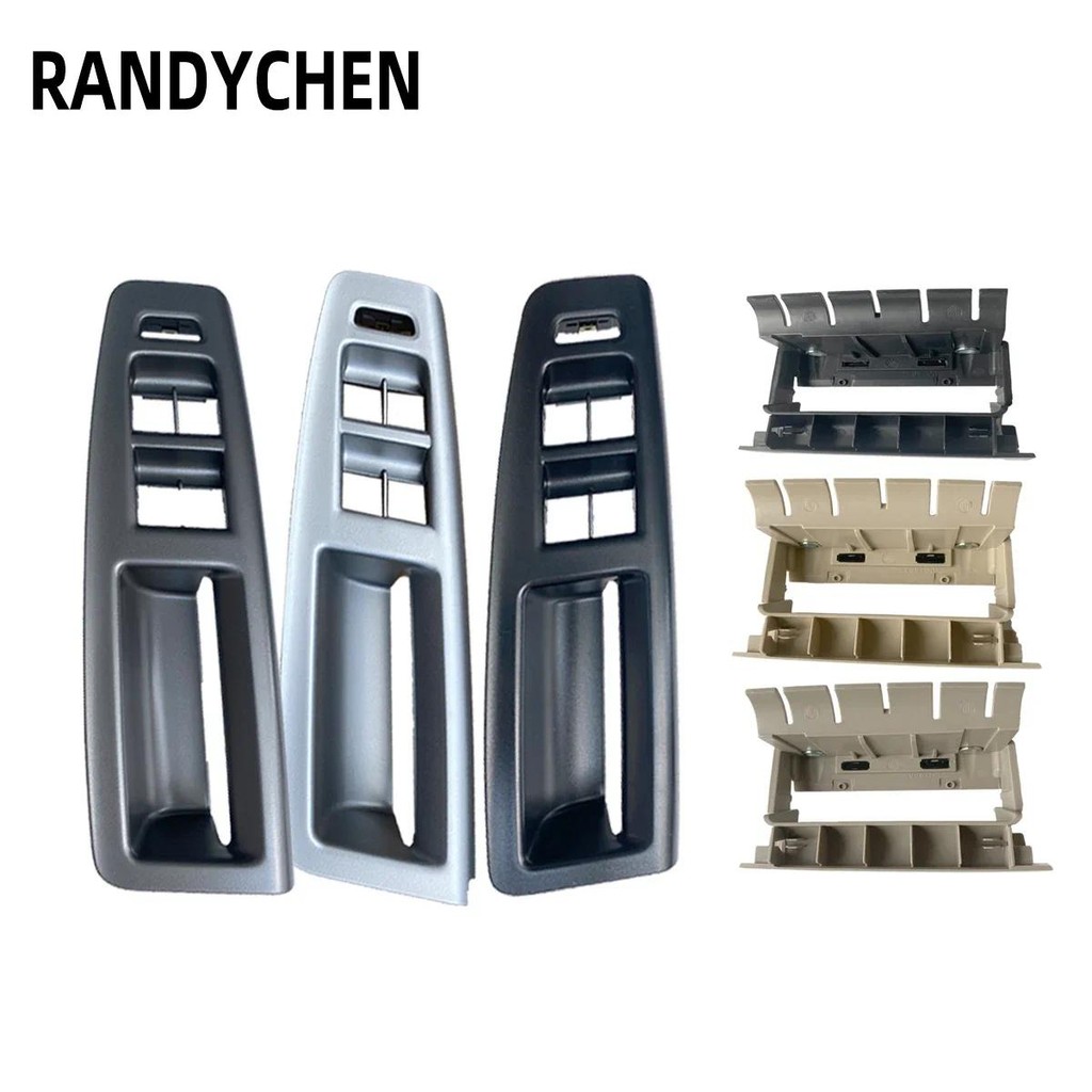 X1 ภายในหน้าต่างแผงสวิตช์ Trim ประตู Handle Bracket สําหรับ VW Polo 4 9N 9N3 GTI ซีดาน 2002-2011 6Q1