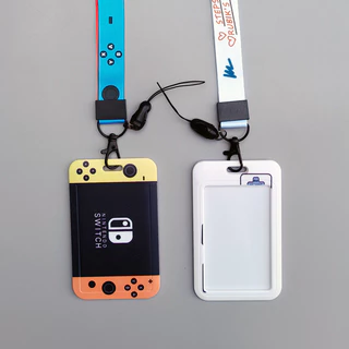 กล่องใส่บัตรอาหารนักเรียน อิน กล่องใส่บัตรประจําตัว บัตรวิทยาเขต น่ารัก โปร่งใส คู่ สไตล์ พวงกุญแจ รถบัส