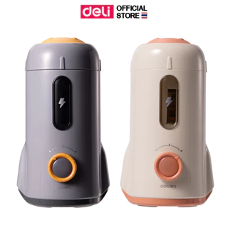 Deli เครื่องเหลาดินสอไฟฟ้า ไม่ต้องใช้มือจับ กบเหลาอัตโนมัติ Electric Sharpener