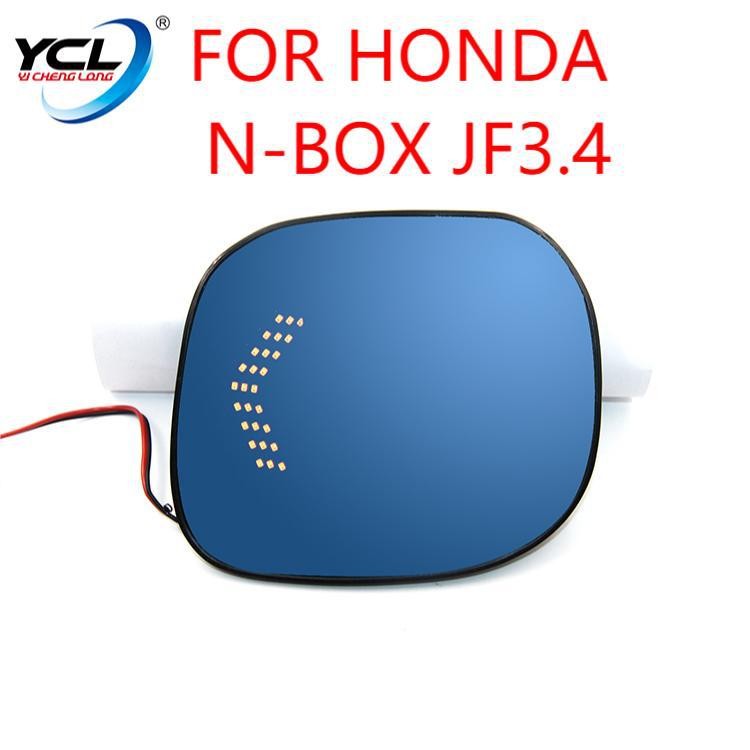 YCL适用日本热卖车本田N-BOX JF3.4改装后视镜加热转向流光防炫目