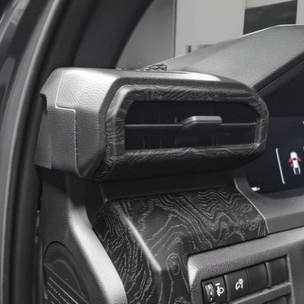 เหมาะสําหรับ 24 Toyota TACOMA ซ้ายขวาเครื่องปรับอากาศ Outlet Trim TACOMA Outlet กรอบตกแต่งเฉพาะ