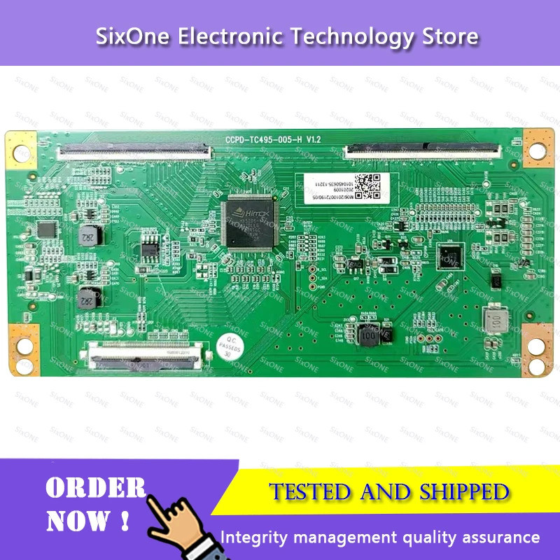 บอร์ด T-CON ดั้งเดิม CCPD TC495-005-H V1.2 TC495-005 สําหรับ LU58C61 H50E17 LU58C31 LU50C51 58U2 50Y