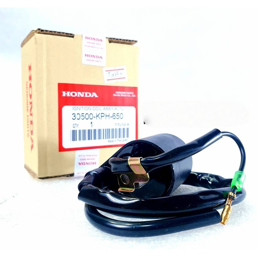 HONDA คอล์ยจุดระเบิด คอล์ยหัวเทียน เวฟ110 WAVE100 WAVE125 S / R รุ่นคาร์บู รหัสสินค้า