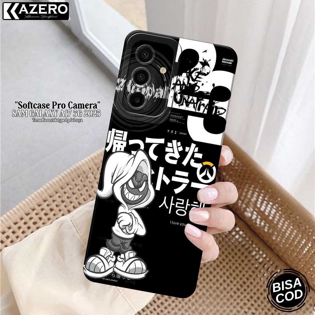 HP ล่าสุด SAMSUNG GALAXY A17 5G 2025 Softcase - เคสแฟชั่นการ์ตูน - เคส SAM GALAXY A17 5G - เคสซิลิโค