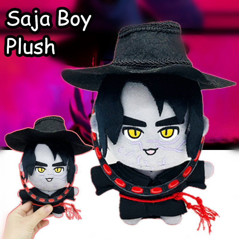 Saja Boy Plush Toy, Soda Pop Baby Soft ยัดตุ๊กตา KPop Demon Hunters KPOP Plushie การ์ตูนน่ารัก K-Pop
