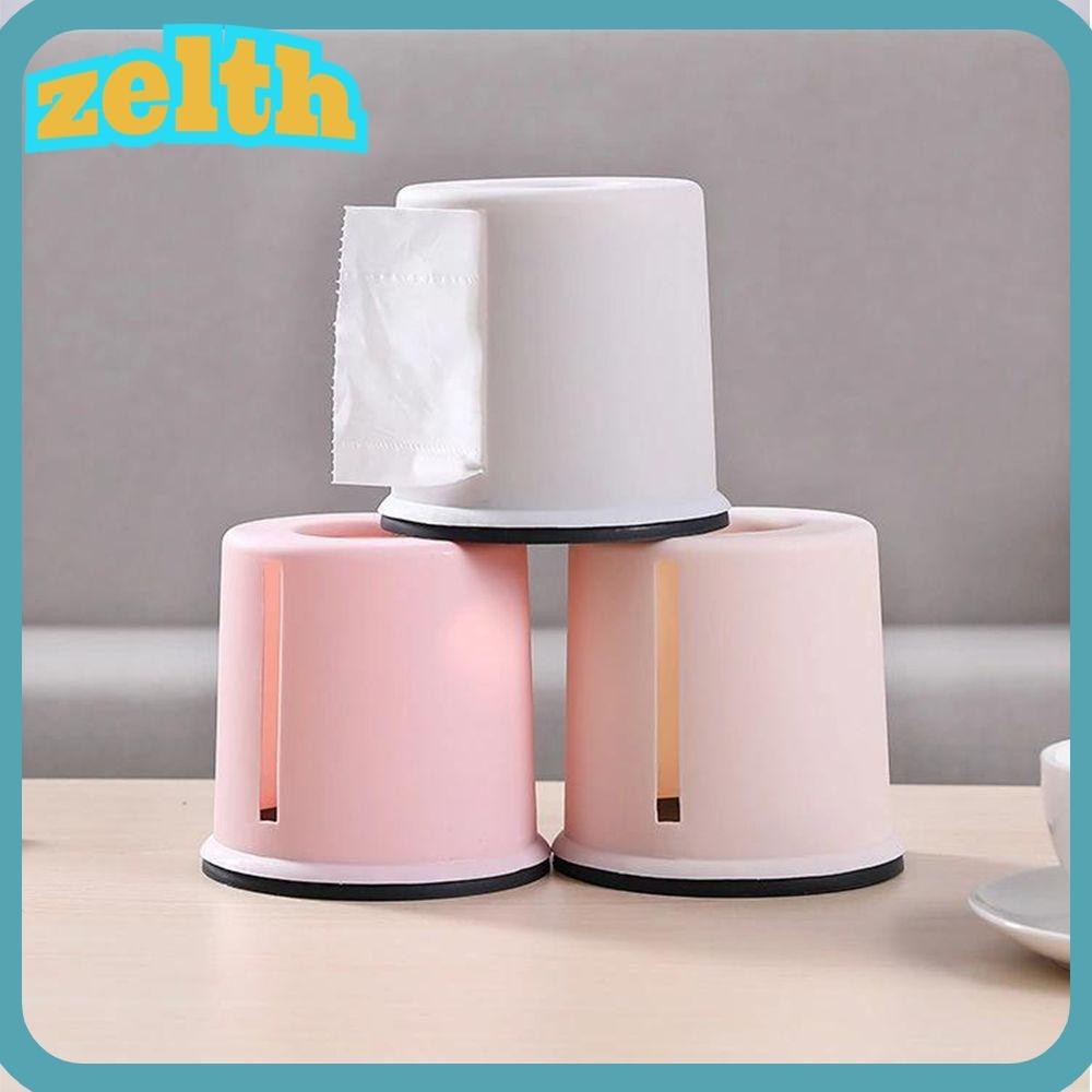 Zelth ห้องนั่งเล่นสํานักงานกล่องเก็บของมัลติฟังก์ชั่นที่สร้างสรรค์ที่ใส่กระดาษชําระแบบม้วน
