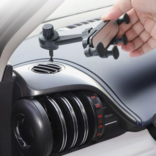 ขายึดช่องระบายอากาศในรถยนต์ที่วางโทรศัพท์ในรถยนต์ล็อคอัตโนมั…