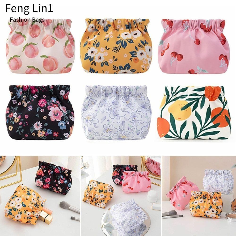 Fengling Shrrapnel Bag, ผ้ากระเป๋าใส่เหรียญปิดอัตโนมัติ, กระเป๋าเก็บของขนาดเล็กแบบพกพา