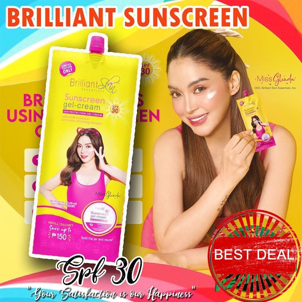 Brilliant ครีมกันแดด Spf 30 Face And Body Facial Protiction Cream Sun K0z3