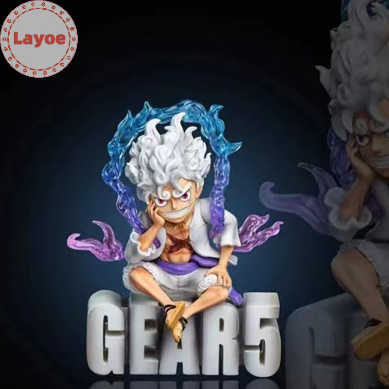 Layoe Mini One Piece YZ Luffy เกียร์ Action Figure Nika รูปปั้นอะนิเมะ Figurine Pvc ตุ๊กตาคอลเลกชันข