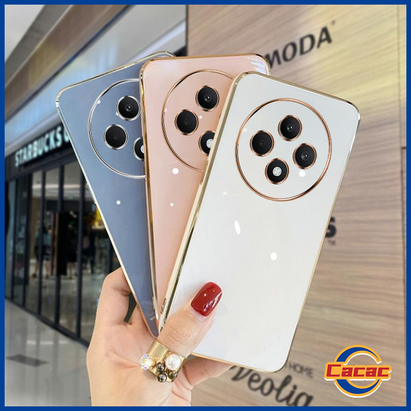 เคส OPPO Reno 12F 5G/ Reno 12 5G/ Reno 12Pro 5G/ Reno 11F 5G/ Reno 11 5G/ Reno 11Pro 5G เคสโทรศัพท์มือถือแบบนิ่ม ลาย เรียบง่าย สําหรับ ZB