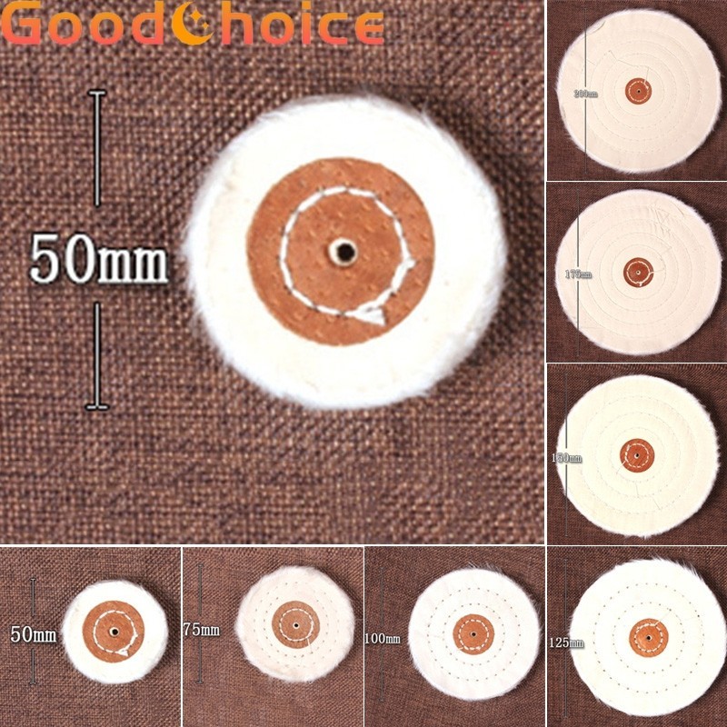 【Good】clothing Buffing Polishing Wheel Arbor Buffer Polish Crusher Pad Mat สีขาว