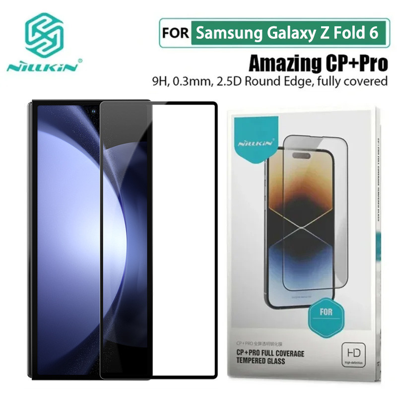ฟิล์มกระจก Samsung Z Fold 6 Nillkin CP+Pro แบบเต็มจอ ฟิล์มกระจกสำหรับ Samsung Galaxy Z Fold 6 5G