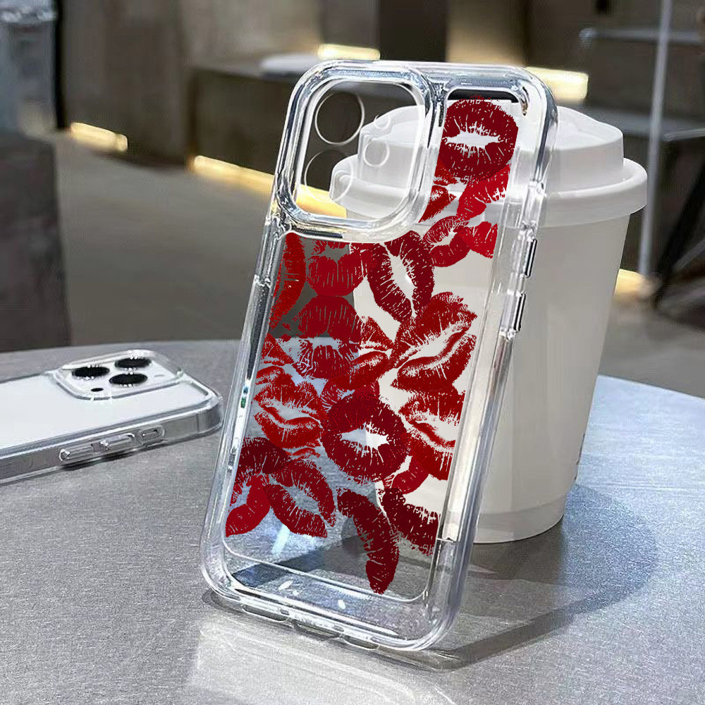 เคสใส for iPhone 11 XR 15 Pro Max iPhone 13 XR 7 8 Plus XS Max 13 12 14 Pro Max 7Plus SE 3 คุณภาพสูงทาสีโทรศัพท์มือถือ
