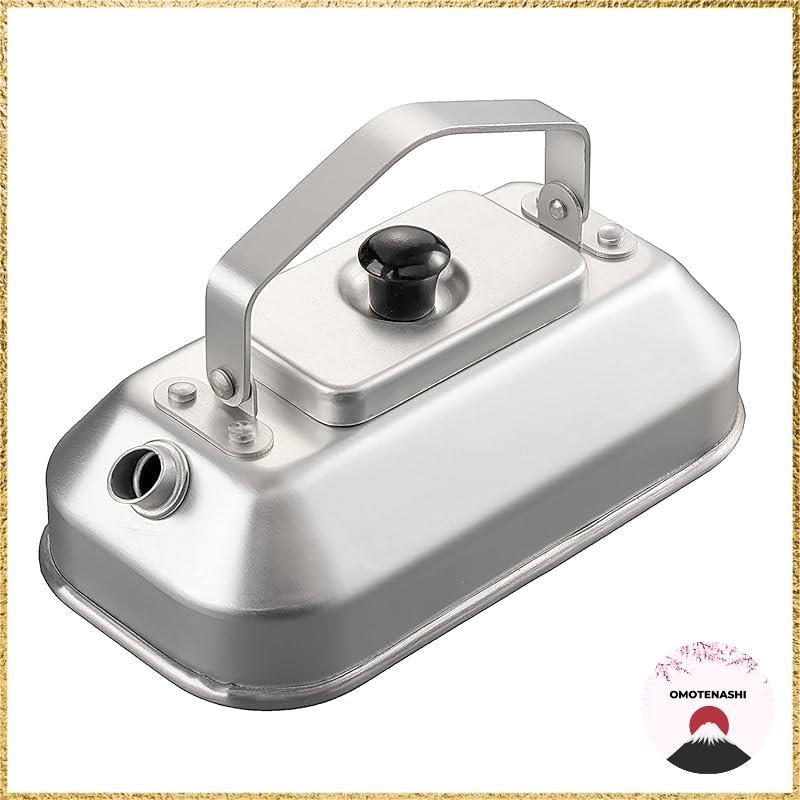BUNDOK Aluminum Kettle Solo Camping Lightweight Silver BD-906