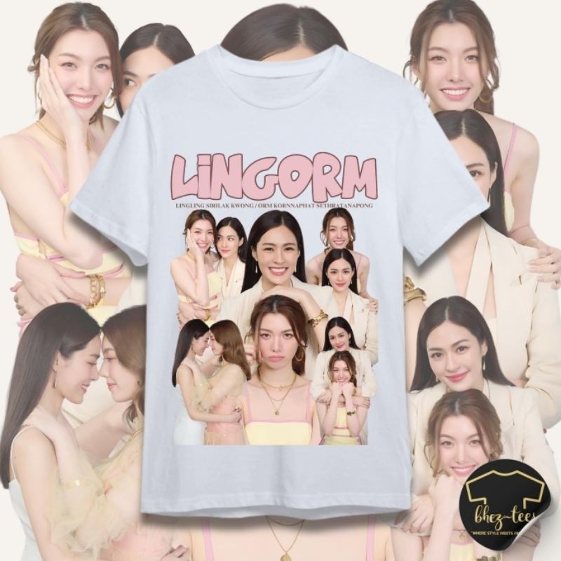 🔥ร้อนแรง🔥 LingOrm ใหม่ล่าสุด The Secret of Us เสื้อยืดดาราสาวไทย LingOrm T-SHIRT ใจซ่อนรัก #TS05 เสื้อยืดแฟชั่น