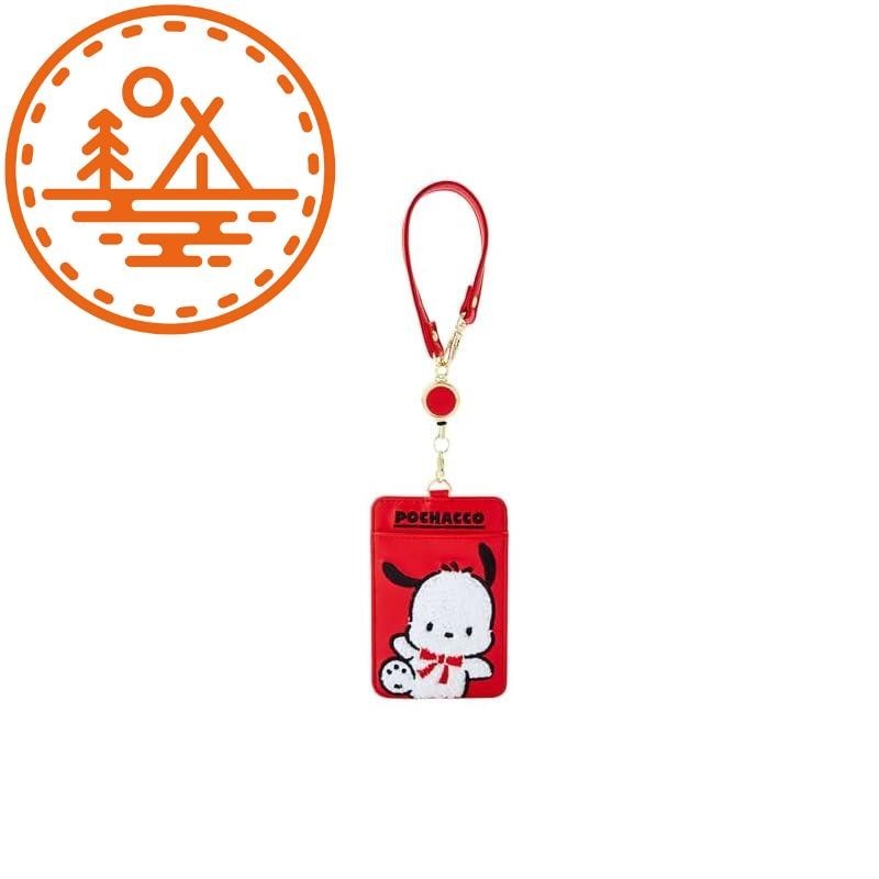 Sanrio (Sanrio) Sanrio pochacco Pass Case 35th Anniversary Red Ribbon Pass Case pochacco pochacco po