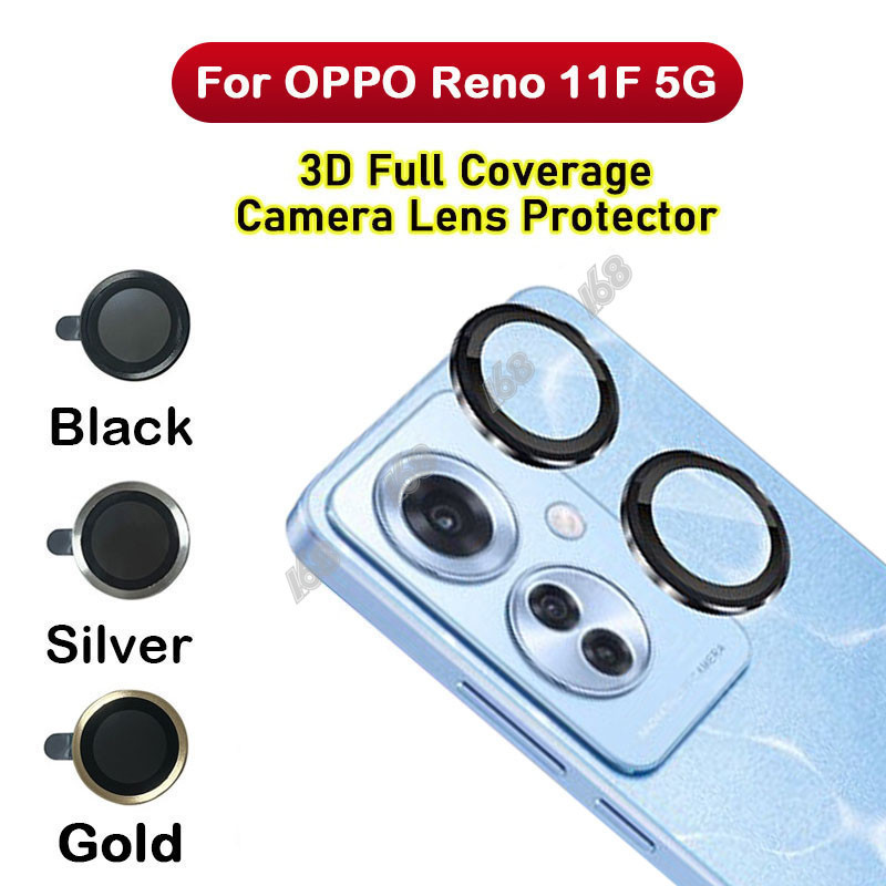 OPPO Reno 11F 5G ฟิล์มกล้อง กระจกกันรอยเลนส์กล้อง กลิตเตอร์ ฟิล์มกล้อง ด้านหลัง ฝาครอบเลนส์กล้อง