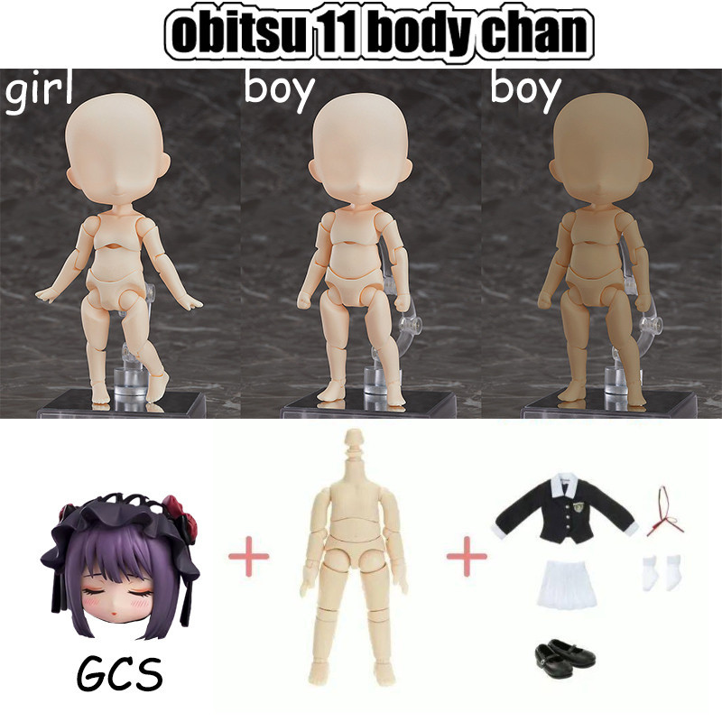 10 ซม.YMY BODY OB11 BJD ตุ๊กตา GSC Nendoroid Articulated ตุ๊กตา Obitsu11 1/12 BJD DOLLS BODY