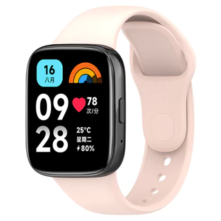 สายซิลิโคน Redmi 3 Active Smartwatch Xiaomi Redmi Watch 3 Active Mi 3 Lite สายยางนุ่มเปลี่ยนสร้อยข้อมือสายสีสําหรับ Redmi Watch3 สายรัดข้อมือที่ใช้งาน