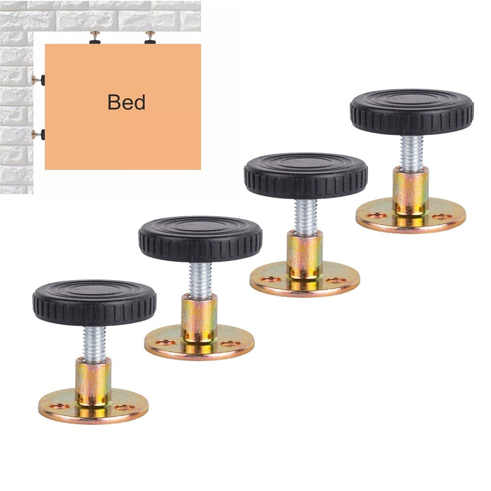 GORGEOUS~4pcs Adjustable Height Furniture Feet 28-40 mm for Table Cabinet Bed Foot Sofas